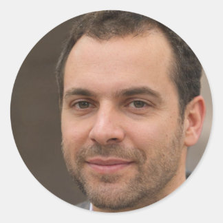 Sticker Rond Continuez à courir après le soleil