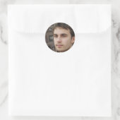 Sticker Rond Continuez À Nager (Sac)