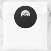 Sticker Rond ContrÔleur de base de Drone pilote UAV quadcopter (Sac)
