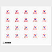 Sticker Rond Contrôleur Super Air (Feuille)