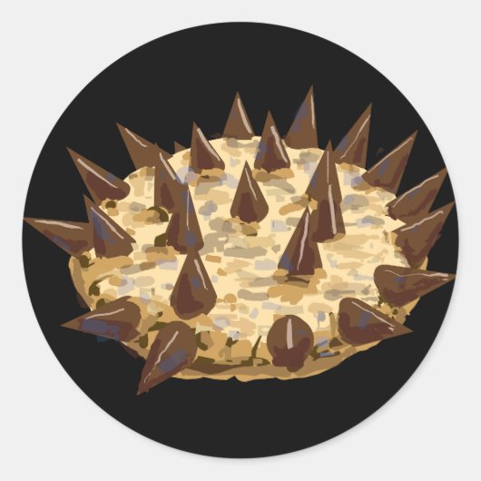 Sticker Rond Cookie dur (Devant)