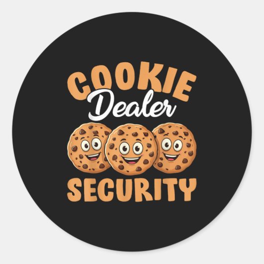 Sticker Rond Cookie Er Security (Devant)