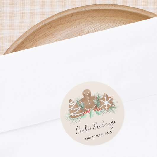 Sticker Rond Cookie Exchange