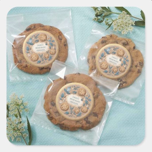 Sticker Rond Cookie fait maison