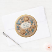 Sticker Rond Cookie fait maison (Enveloppe)