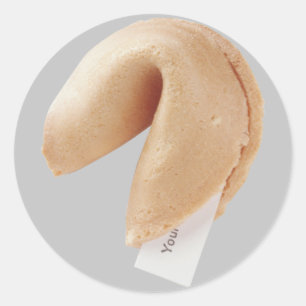 Sticker Rond Cookie Fortune