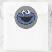 Sticker Rond Cookie Monster | Rétro des années 80 (Sac)