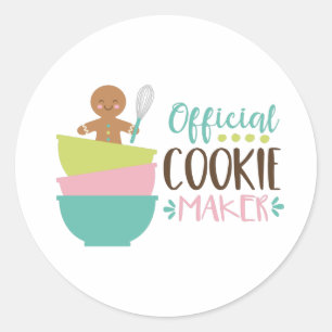 Sticker Rond Cookie officielle