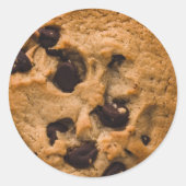 Sticker Rond Cookie | Produits cuits (Devant)