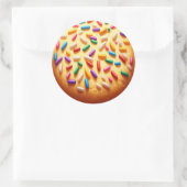 Sticker Rond Cookie sucre avec arroses (Sac)