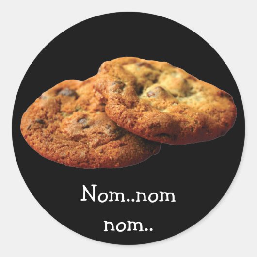 Sticker Rond Cookies (Devant)