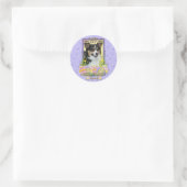 Sticker Rond Cookies d'oeufs de Pâques - Corgi (Sac)