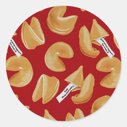 Sticker Rond Cookies Fortune (Devant)
