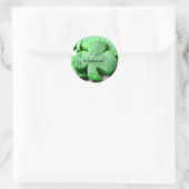 Sticker Rond Cookies Shamrocks de la Saint-Patrick (Sac)