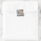 Sticker Rond “Cool Kids” Bibliophile (Sac)