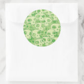 Sticker Rond Cool skulls (Sac)