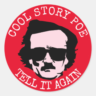 Sticker Rond Cool Story Poe