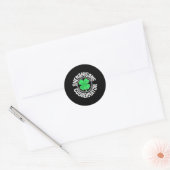 Sticker Rond Coordinateur des Shenanigans Shamrock I (Enveloppe)