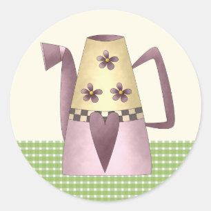 Sticker Rond Coordination des scellés d'enveloppe de Fête des m