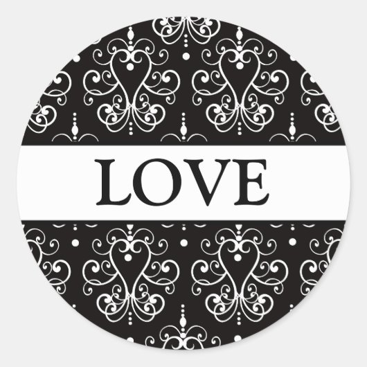 Sticker Rond Coordination des scellés d'enveloppe de lustre car (Devant)