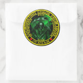 Sticker Rond Coordination Du Chaos D'En Haut (Sac)