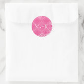 Sticker Rond Coordonner les joints d'enveloppe {Petal Pink} (Sac)
