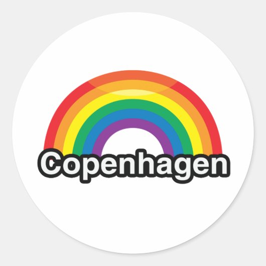 Sticker Rond COPENHAGUE PRIDE RAINBOW -.png (Devant)