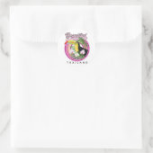 Sticker Rond Copie de Beautiful Thani Thaïlande (Sac)