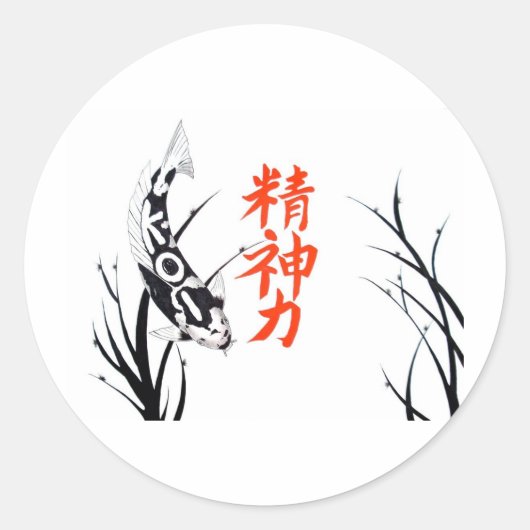 Sticker Rond Copie de EASYART PICS KOI 713 (Devant)