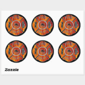 Sticker Rond copie ericsmug3 (Feuille)