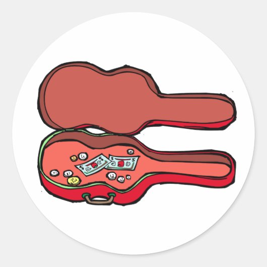 Sticker Rond coque de guitare vide rouge.png (Devant)