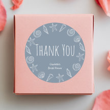 Coquillages et Merci de Fête des mariées de poisso