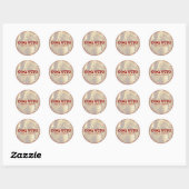 Sticker Rond Coquito (Feuille)