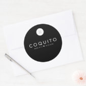 Sticker rond Coquito Business Classic (Enveloppe)