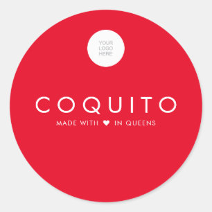 Sticker rond Coquito Business Classic