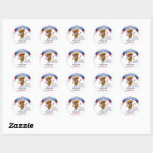 Sticker Rond Coquito Coconut Maracas (Feuille)