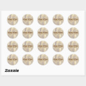 Sticker Rond Coquito Portoricain (Feuille)