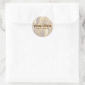 Sticker Rond Coquito Portoricain (Sac)