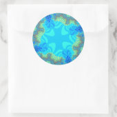 Sticker Rond Corail Reef Cross (Sac)