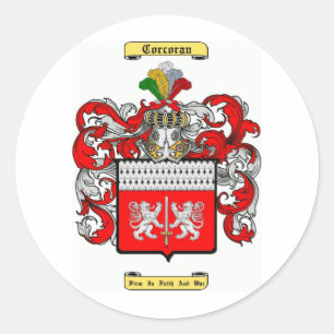 Sticker Rond corcoran