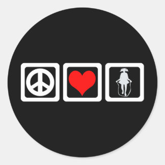 Sticker Rond Corde