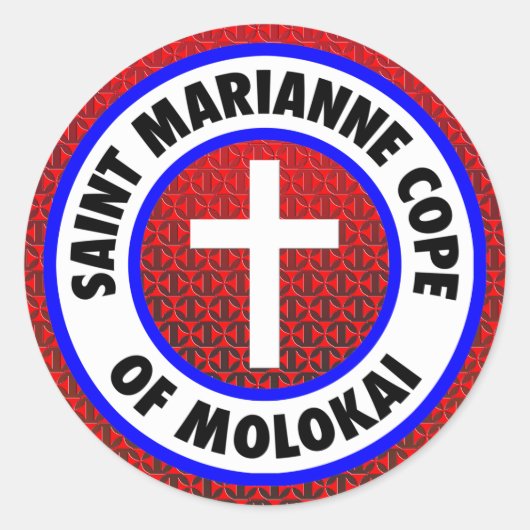 Sticker Rond Corde de Molokai (Devant)