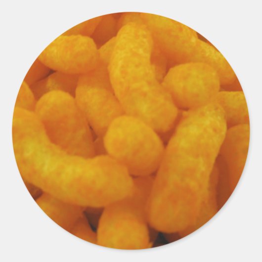 Sticker Rond Corn Curls (Devant)