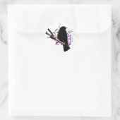 Sticker Rond Corneille (Sac)