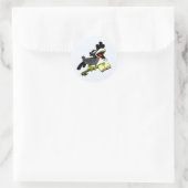 Sticker Rond Corneille de Crolinda (Sac)