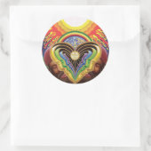 Sticker Rond Corps d'Peeling (Sac)