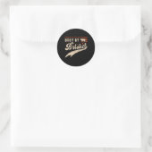 Sticker Rond Corps Par Brisket Bbq (Sac)