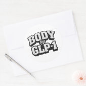 Sticker Rond CORPS par GLP-1 (Enveloppe)
