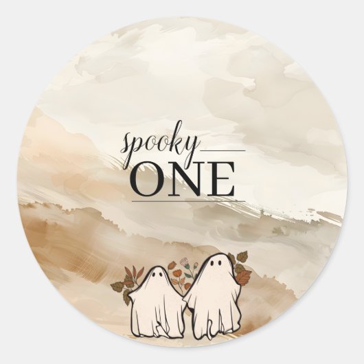 Sticker Rond Correctif citrouille (Devant)