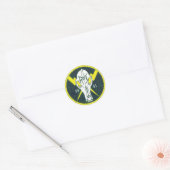 Sticker Rond Correctif ROJ modifié (Enveloppe)